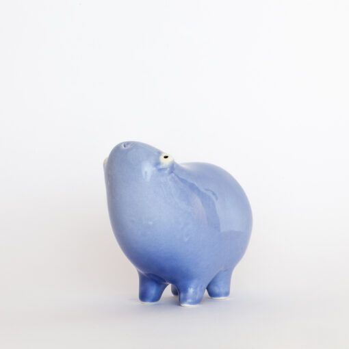 Bebé Bolita azul Celes pieza decorativa cerámica