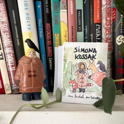 Simona y Fanzine Simona hecho por Ana Ferichola para tánata