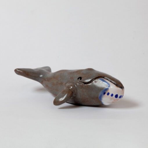Ballena boreal en cerámica