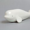 Ballena beluga en cerámica