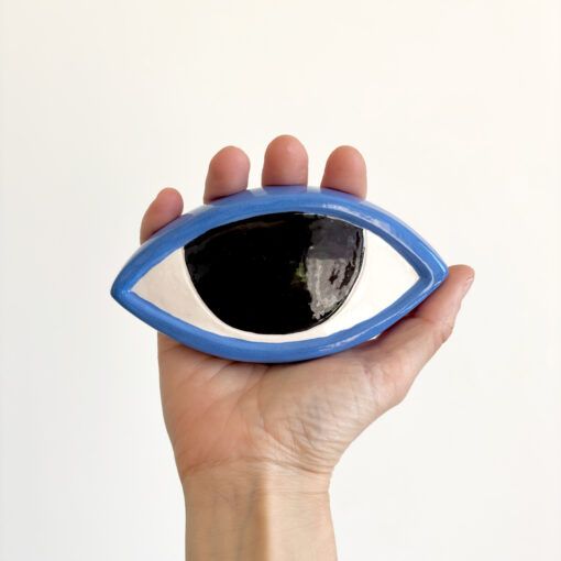 ojo de cerámica